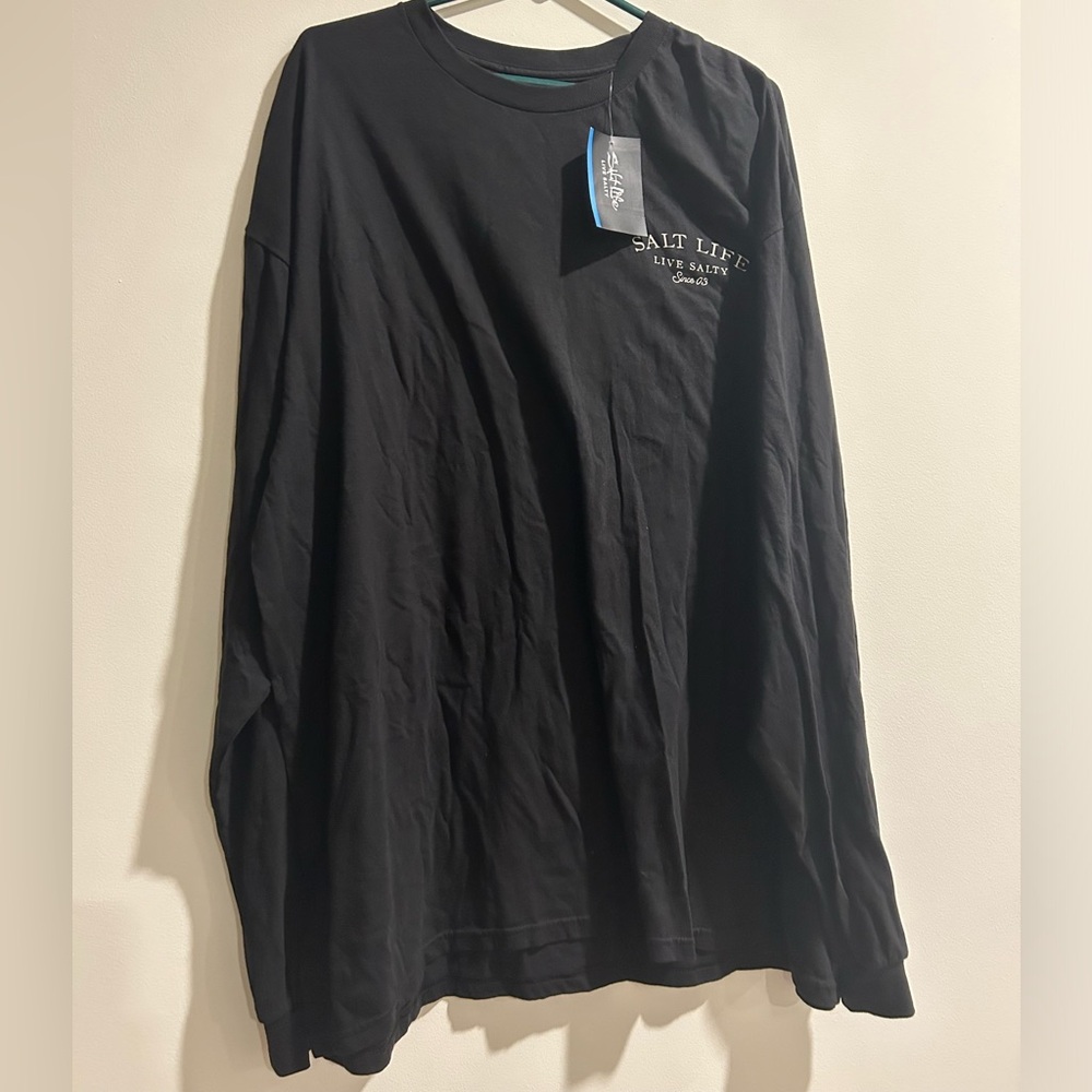 Salt life long sleeve tee